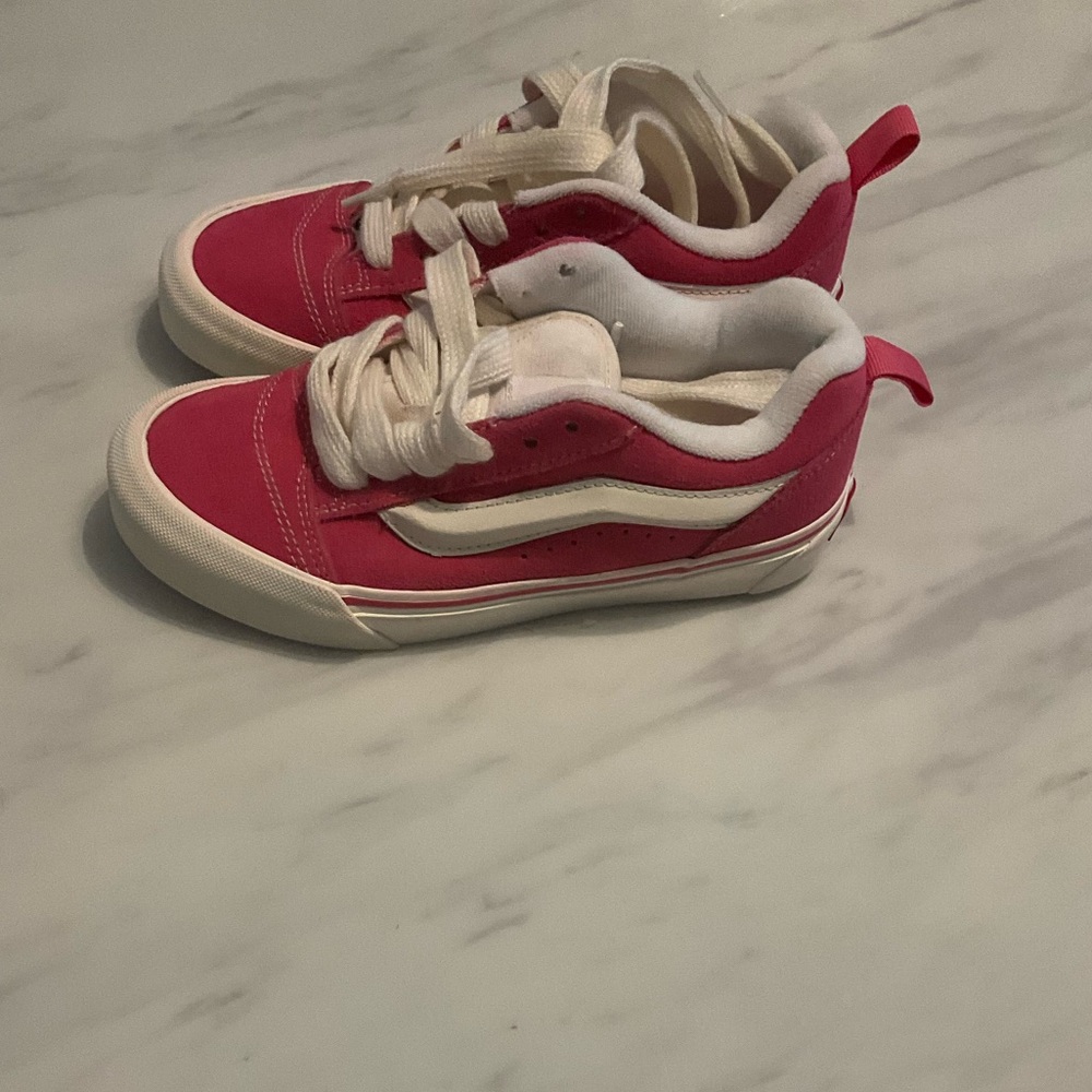 NEW…..Vans Kids Pink Sneakers